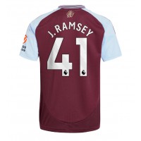 Maglia Calcio Aston Villa Jacob Ramsey #41 Prima Divisa 2024-25 Manica Corta